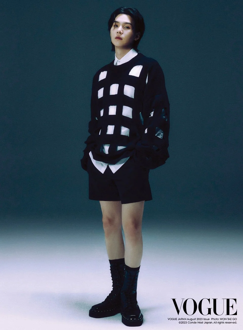 MAGAZINE] Vogue Japan featuring SUGA (August 2023 Issue) — US BTS ARMY